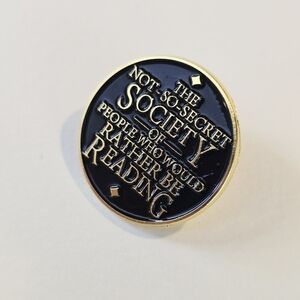 Reading Society Pin